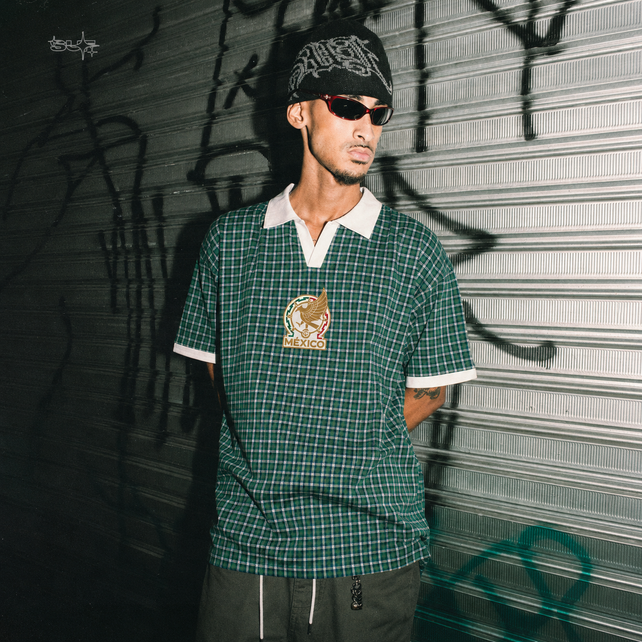 Mexico Green Plaid Jersey