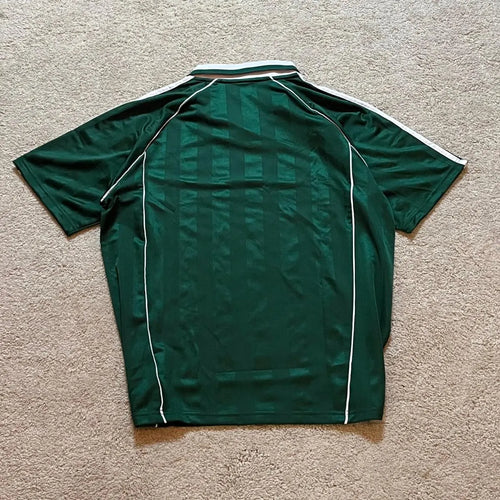 Brazil Inspired Green Heritage Football Jersey – Oversized
