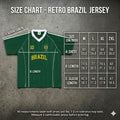 Green Brazil Inspired Vintage Football Jersey – Oversized No. 10