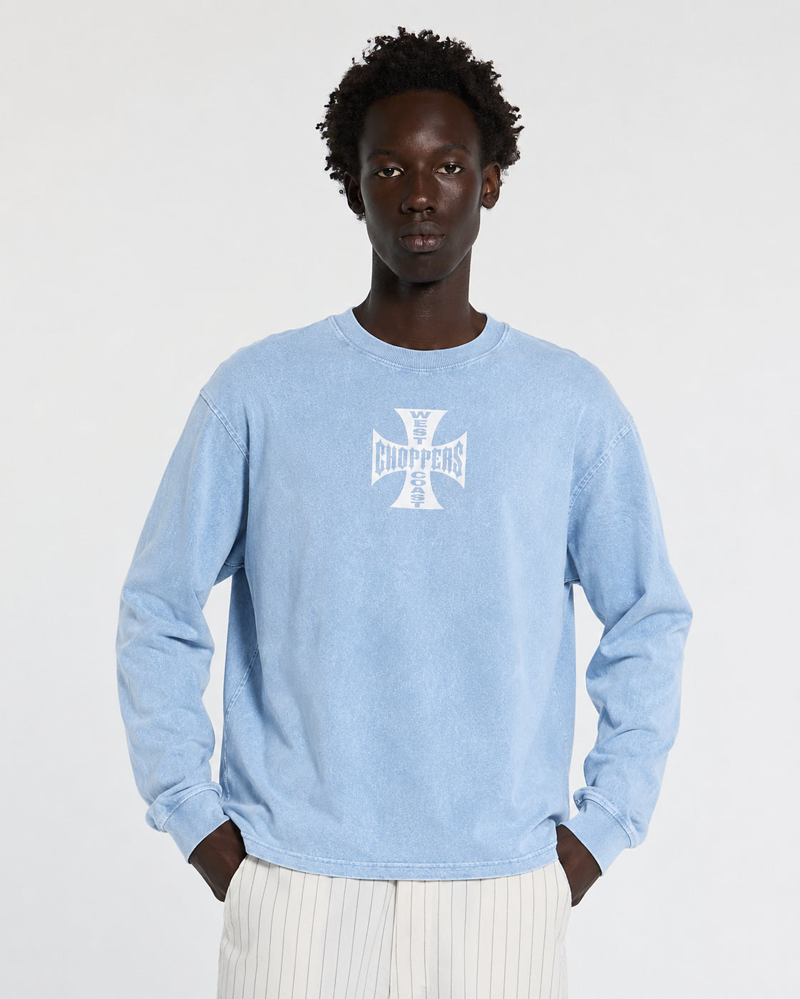 LONGSLEEVE WEST COAST BLEU
