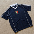 Italy Inspired Navy Heritage Football Jersey – Oversized