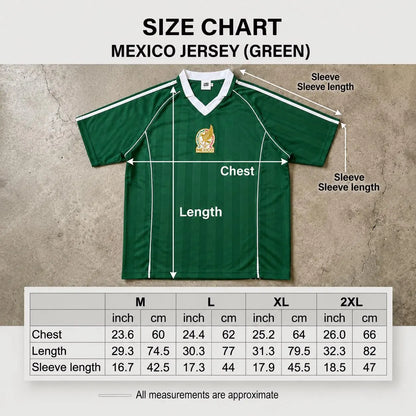 Mexico Green Soccer Jersey