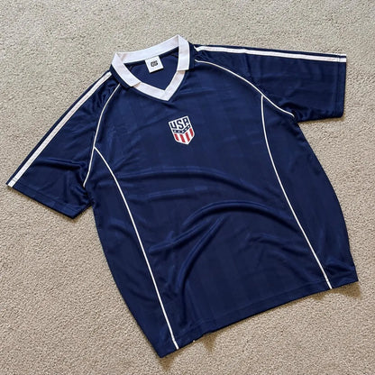 USA Soccer Jersey Navy Blue