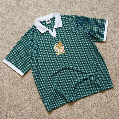 Mexico Green Plaid Jersey